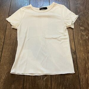 Brit and Bri white t-shirt